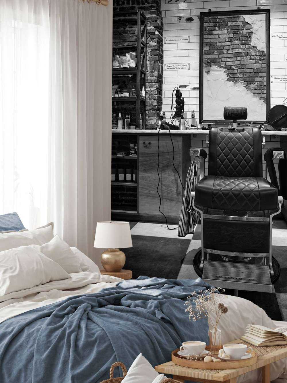 The hairdresser's chair