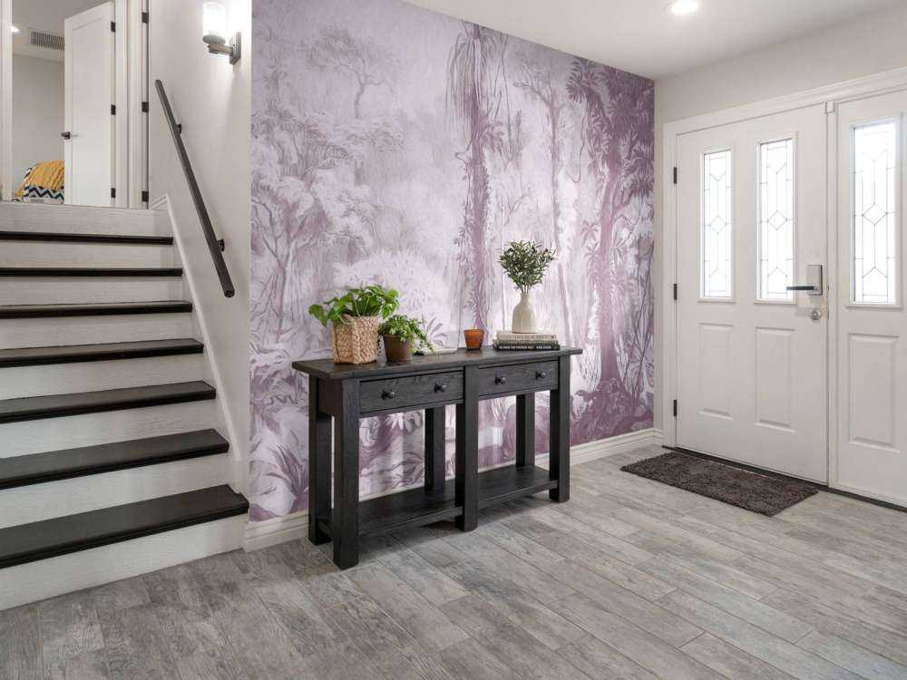 Tropical forest - pink