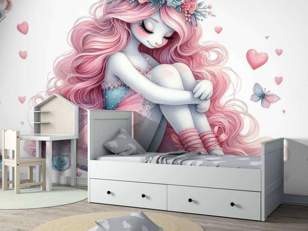 Dreamy unicorn ballerina