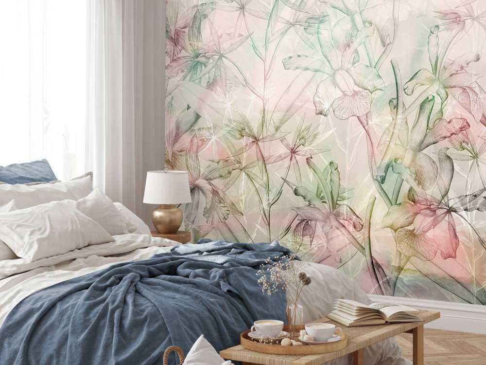 Orchid Mirage in Soft Pastels