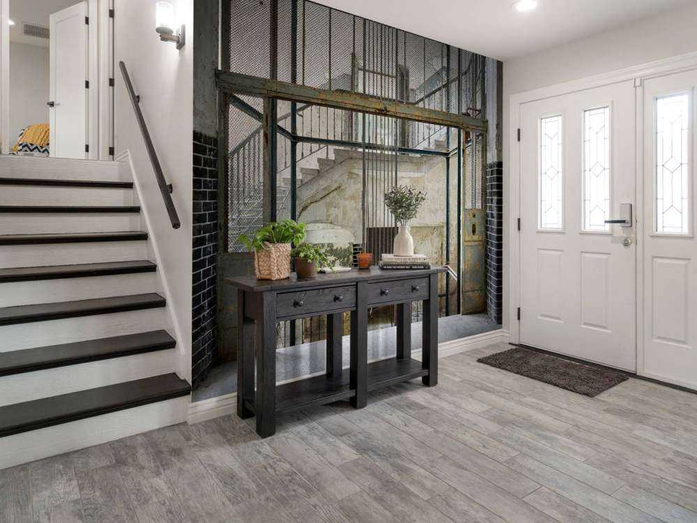 Abandoned lift shaft