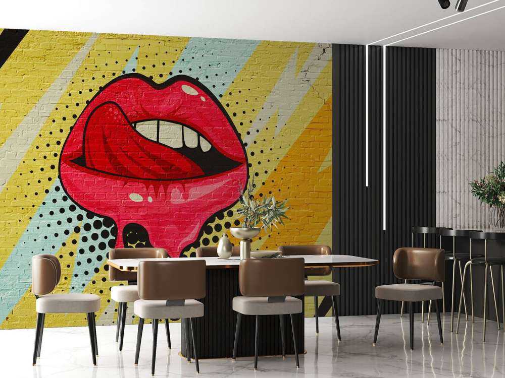 Graffiti of mouth