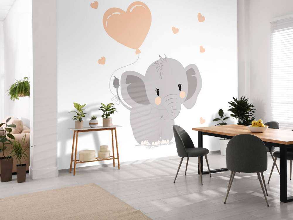 Elephant with heart