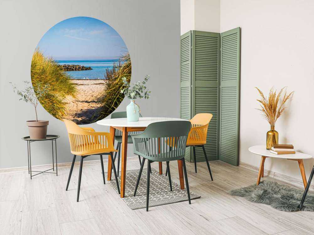 Beach at the Baltic Sea Coast