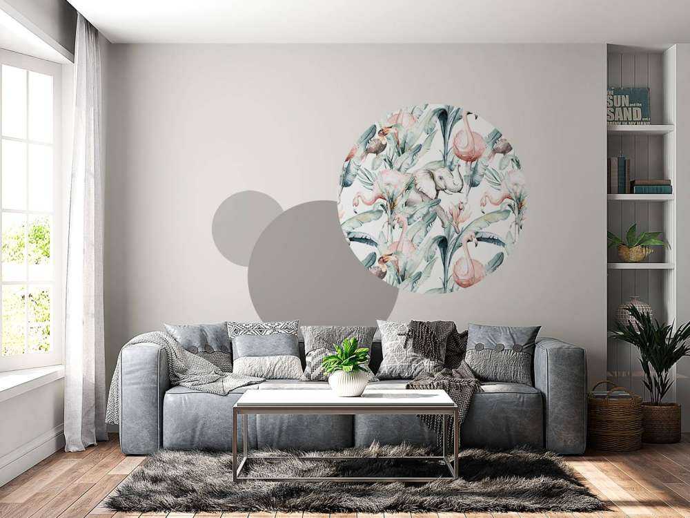 Animals between leaves