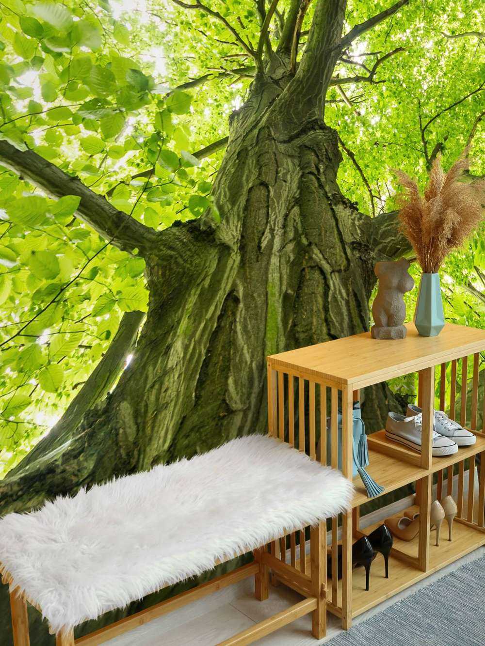 Large tree in the forest