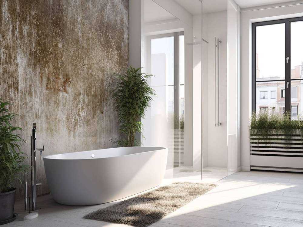 Old weathered brown wall