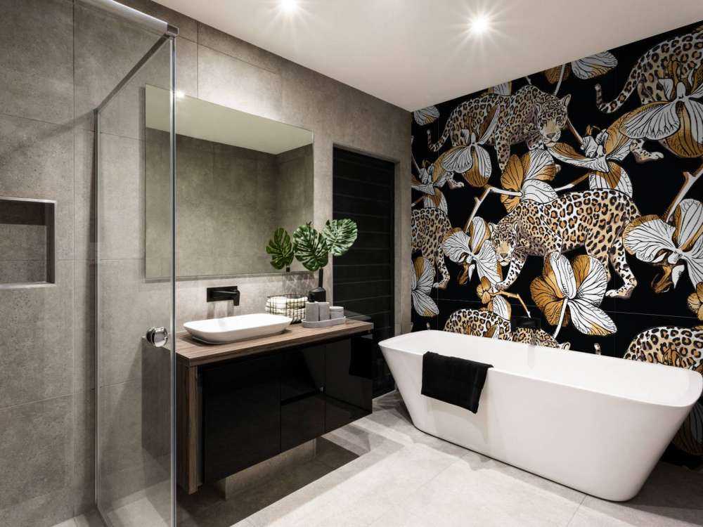 Jaguars between the orchids