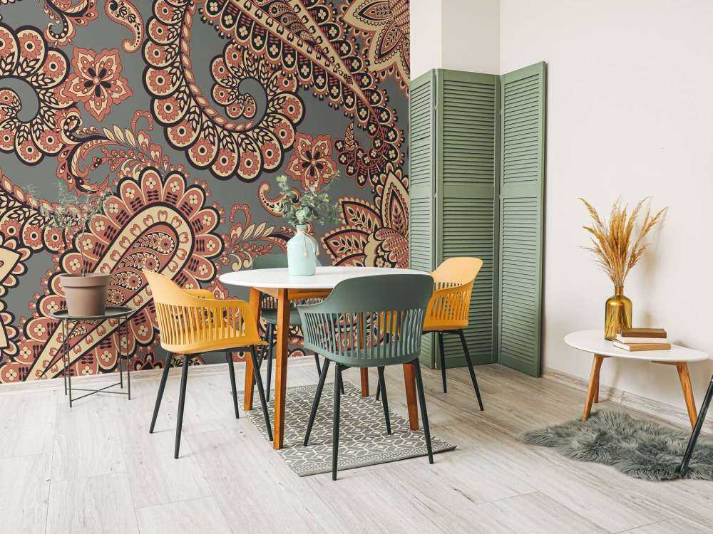 Old indian flower patterns