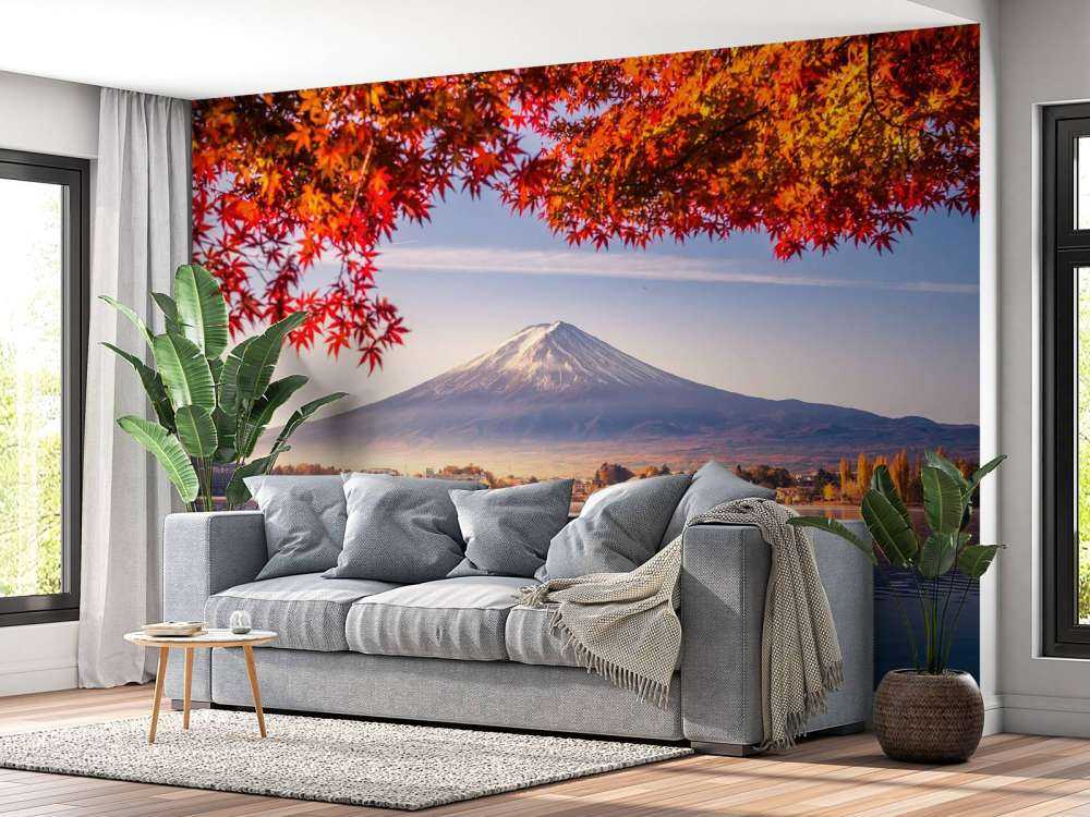 Mount Fuji in autumn