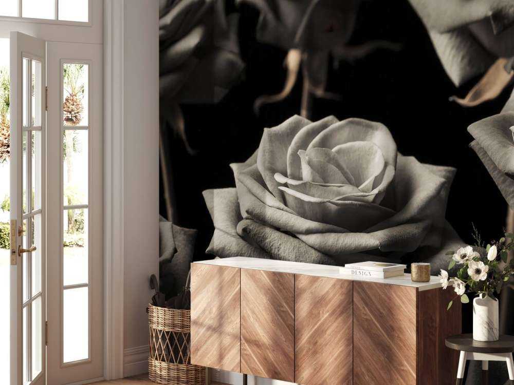 Sepia roses