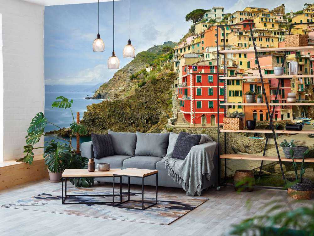 Italian cottages at the coast