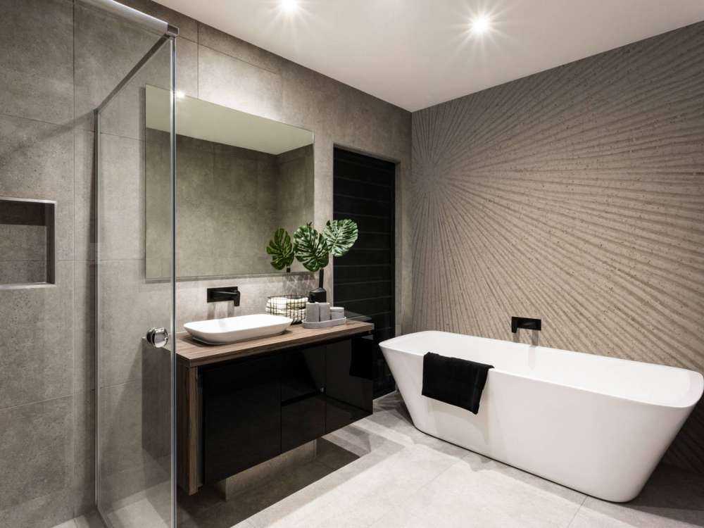 Structure with lines Sun in beige