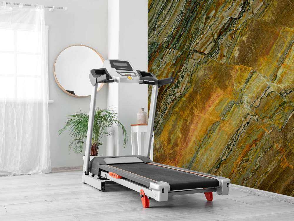 Coloured broken marble