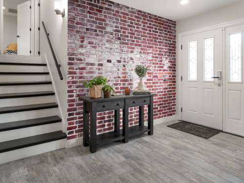 Bricks with cement
