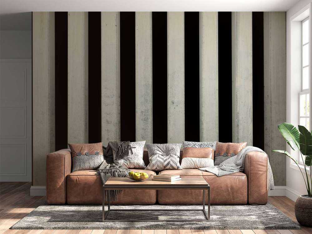 Concrete pillars