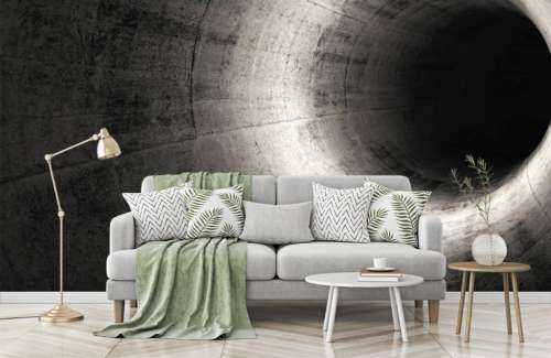 Concrete 3D tunnel