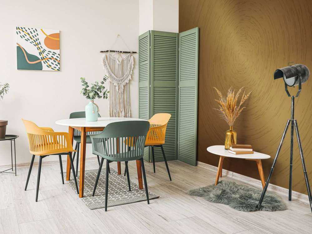 Bronze circular background