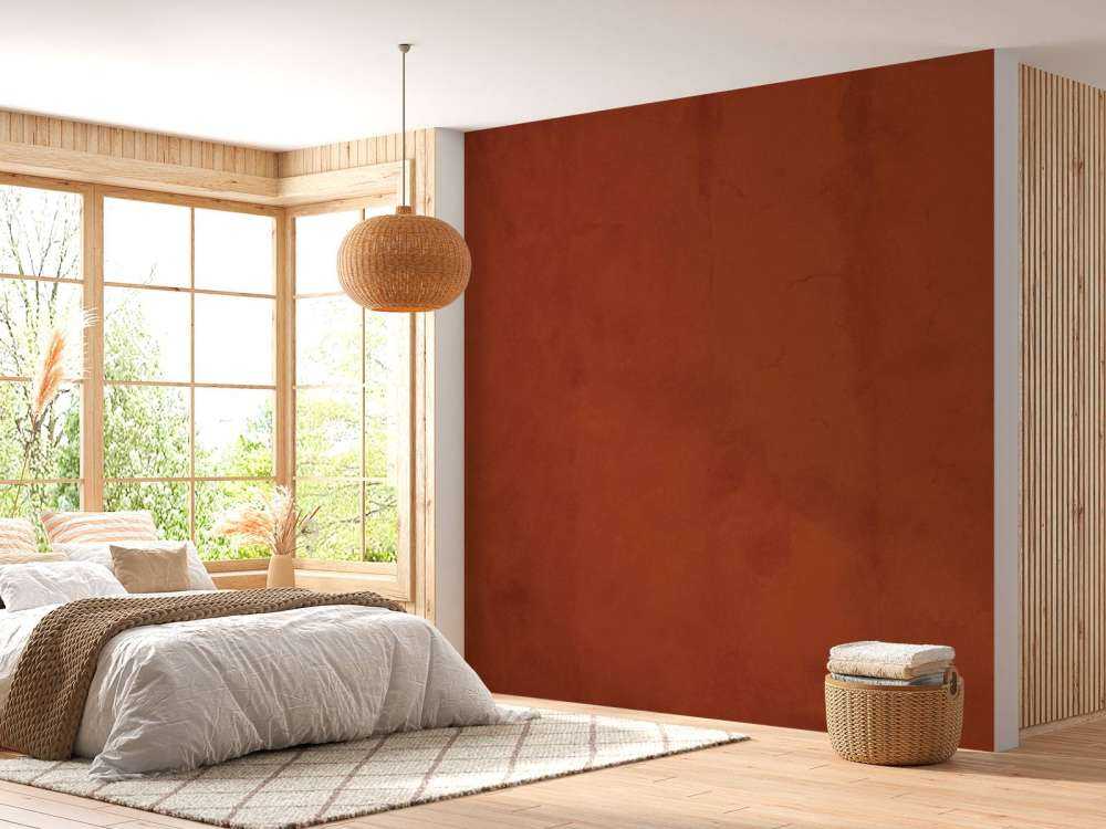 Liver red concrete