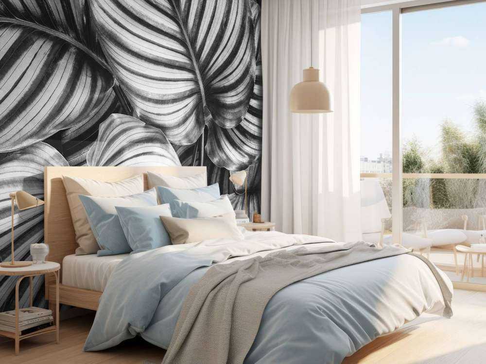 Plant with striped leaves