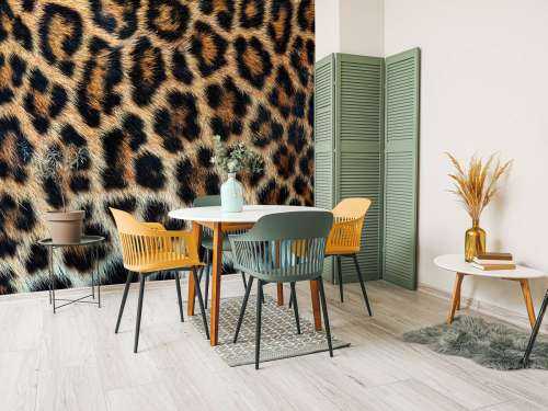 Leopard coat