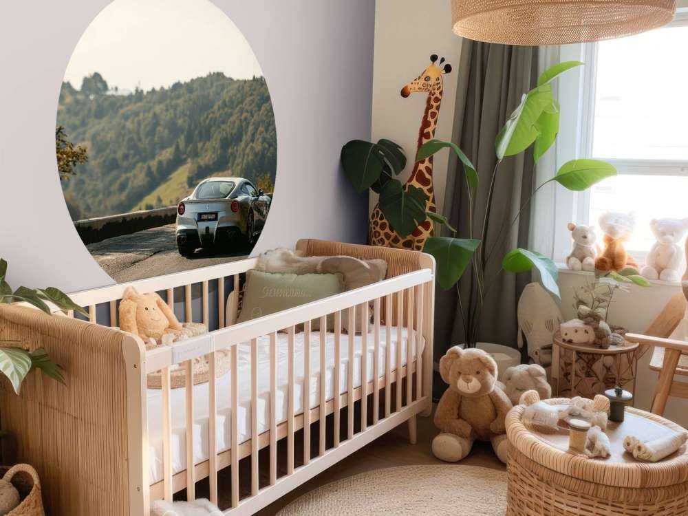 Ferrari F12 through the mountains