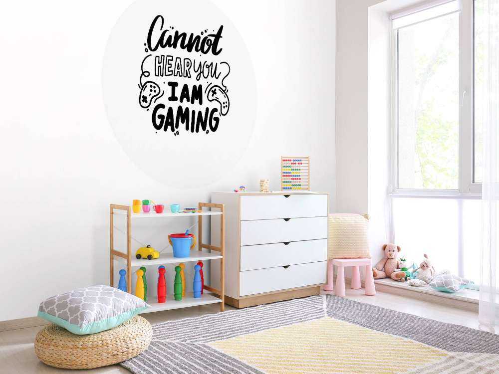 Can't hear you, gaming