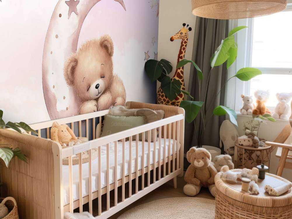 Sleeping bears on the moon