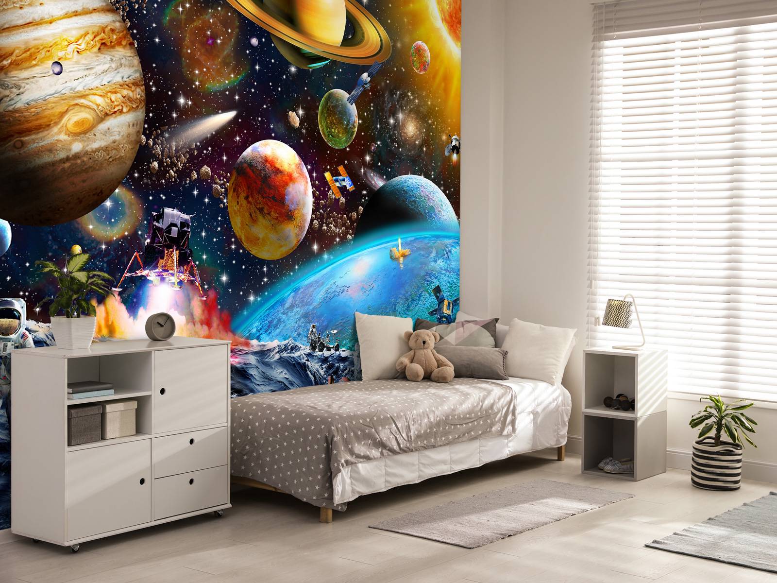 Wall Mural - Asteroid Mission - Wallpaper, image size:1600x1200