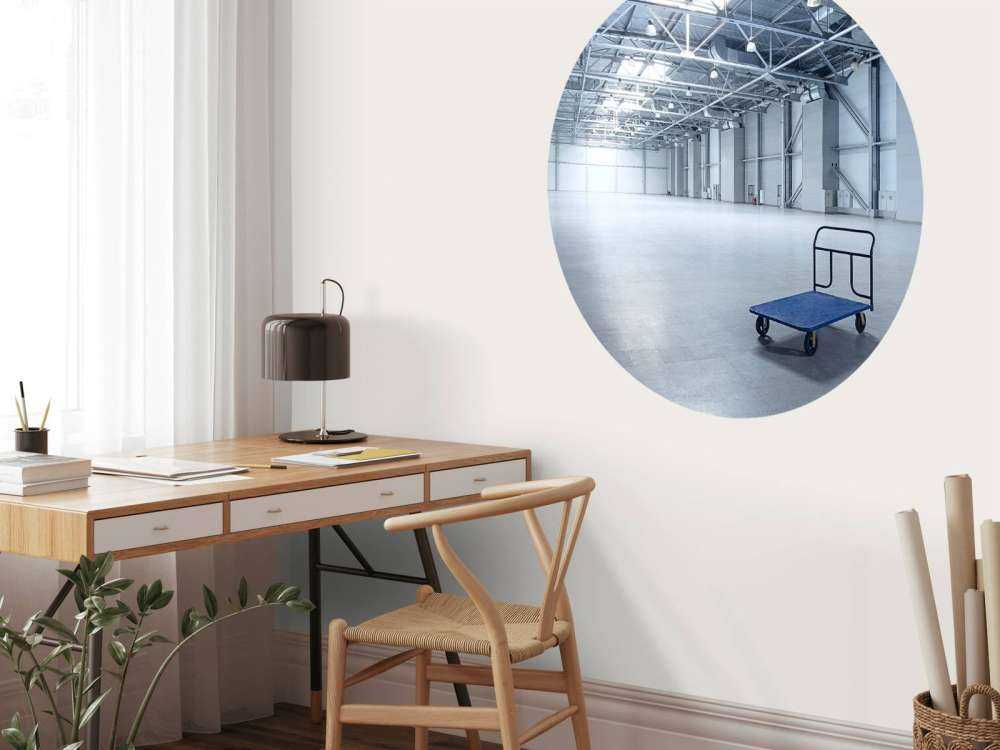 Interieur lege opslagplaats