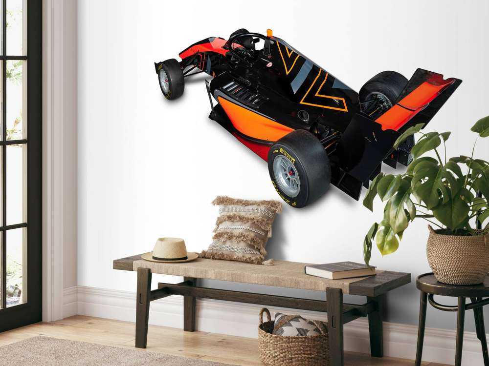 Formula 3 - Rear left view