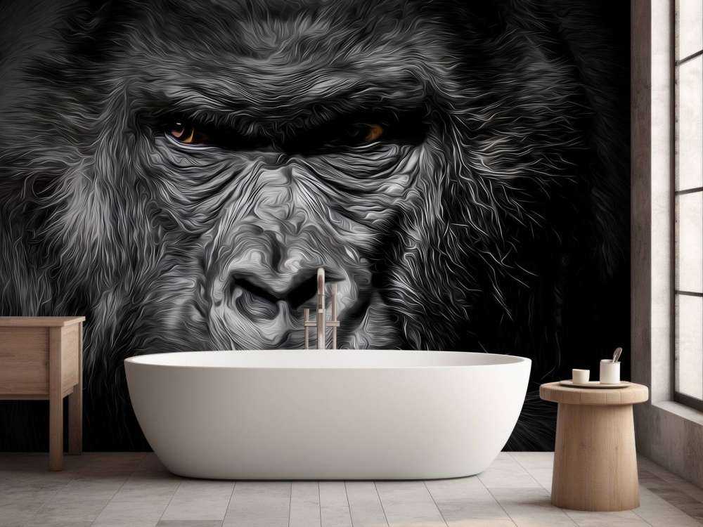 Drawn Gorilla