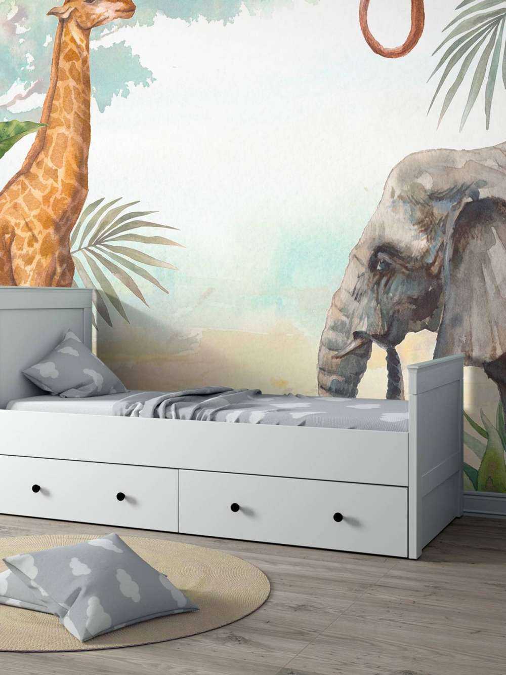 Watercoloured animals