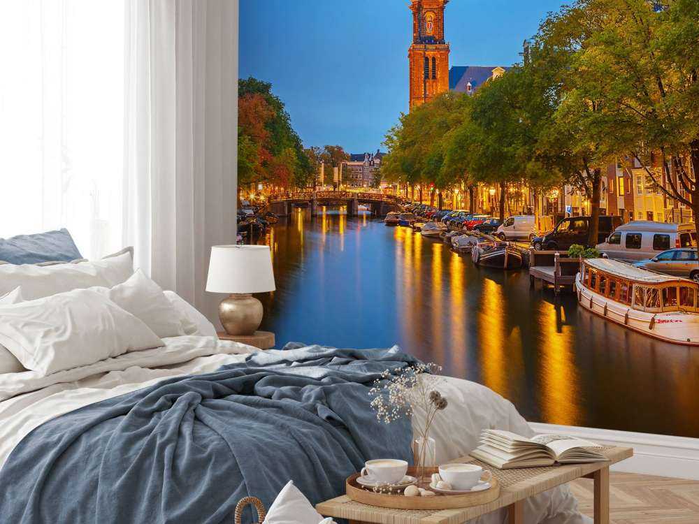 Kerk op de Prinsengracht in Amsterdam