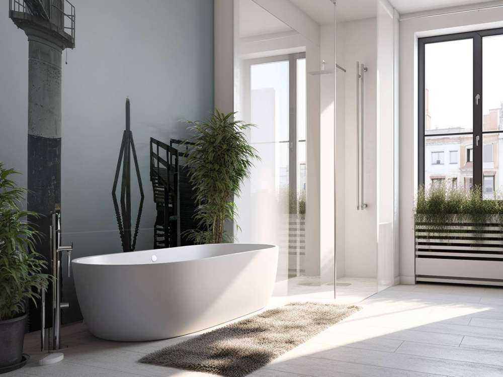 Havenlicht met peilschaal