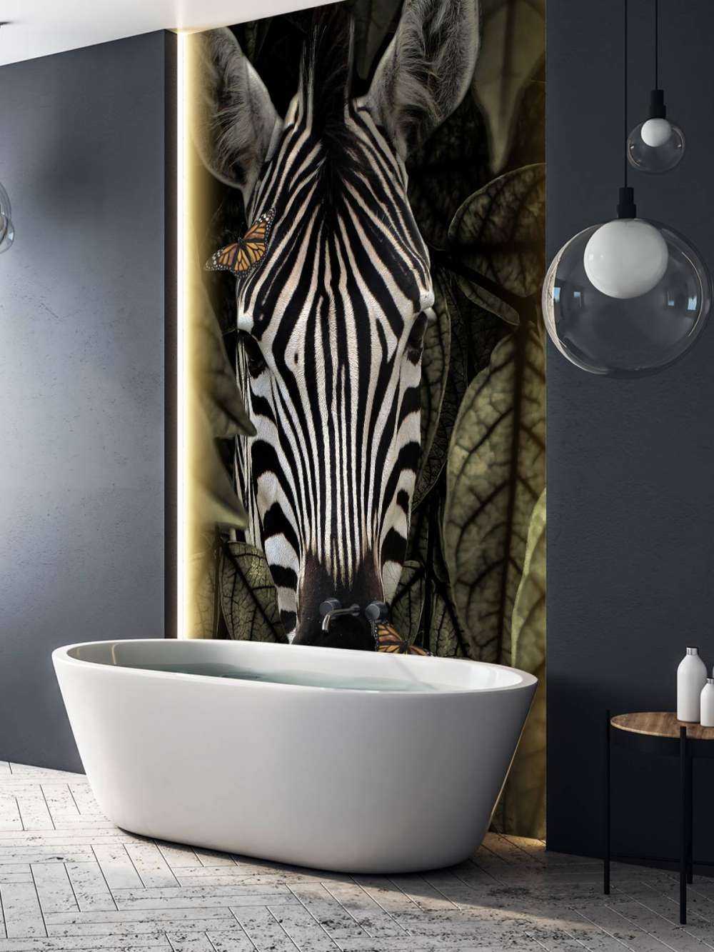 Jungle Zebra Portrait