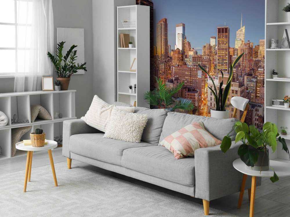 New York in the evening