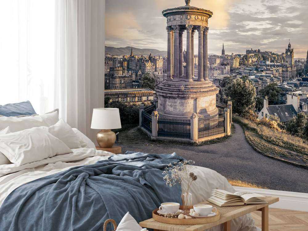View over Edinburgh
