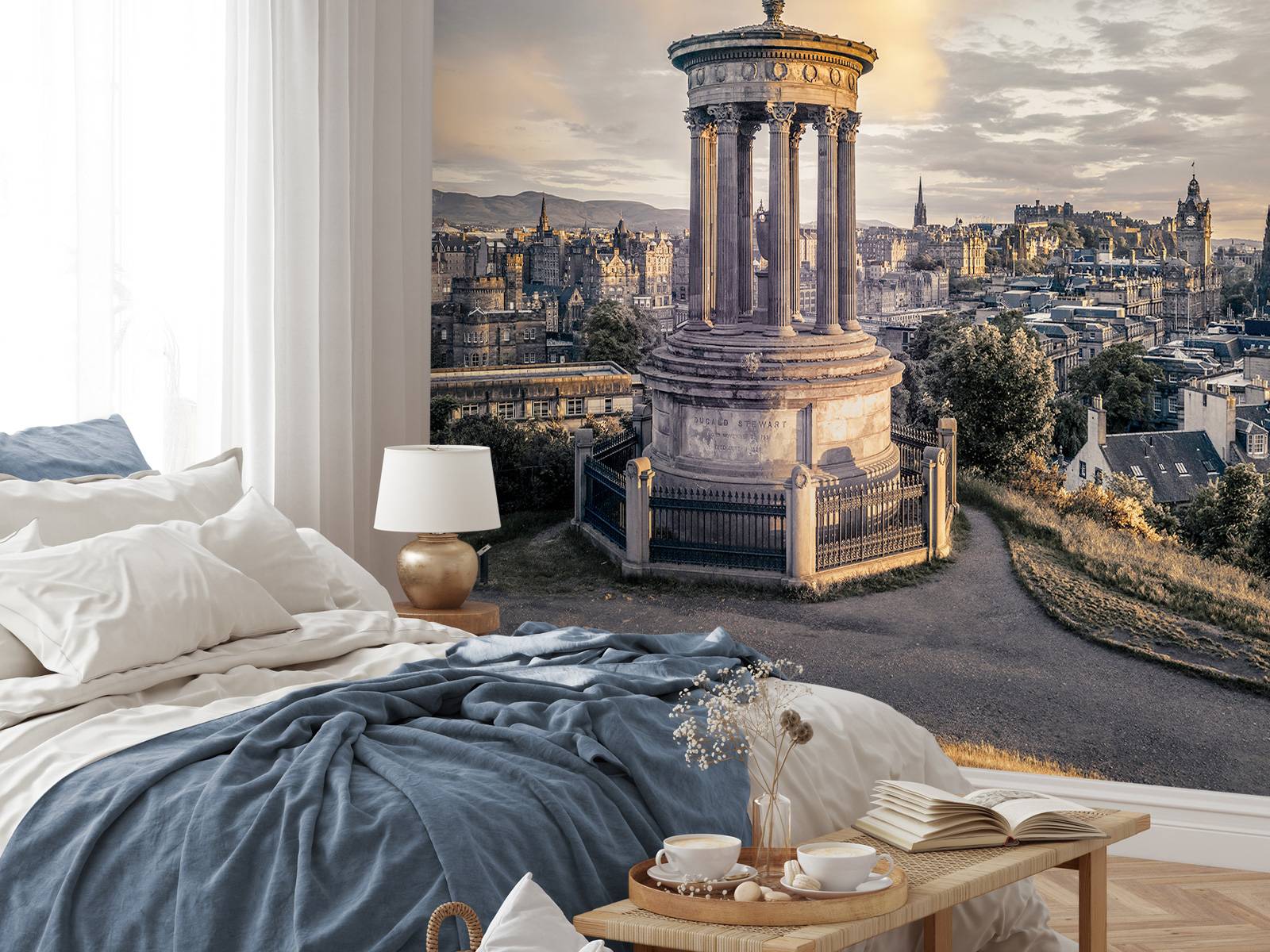 View over Edinburgh
