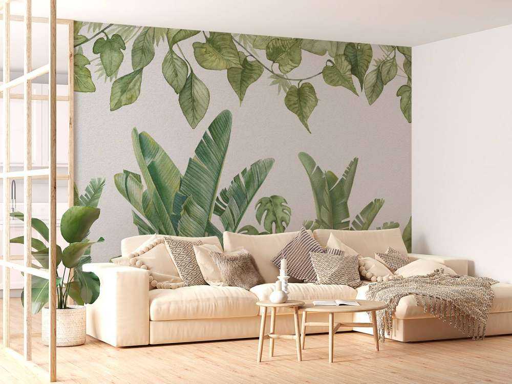 Tropical jungle plants