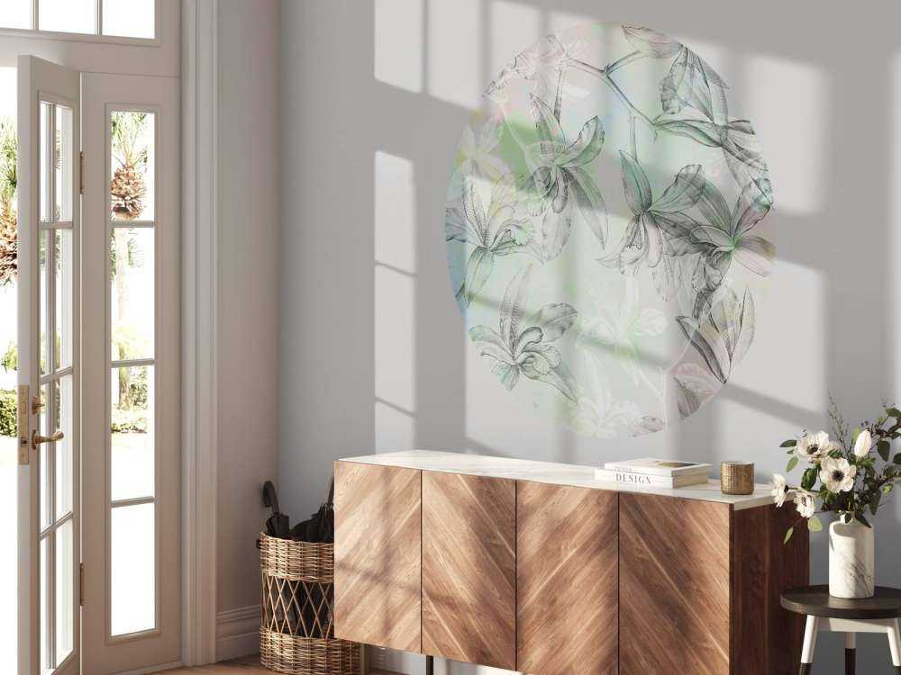 Watercolor Orchid Harmony