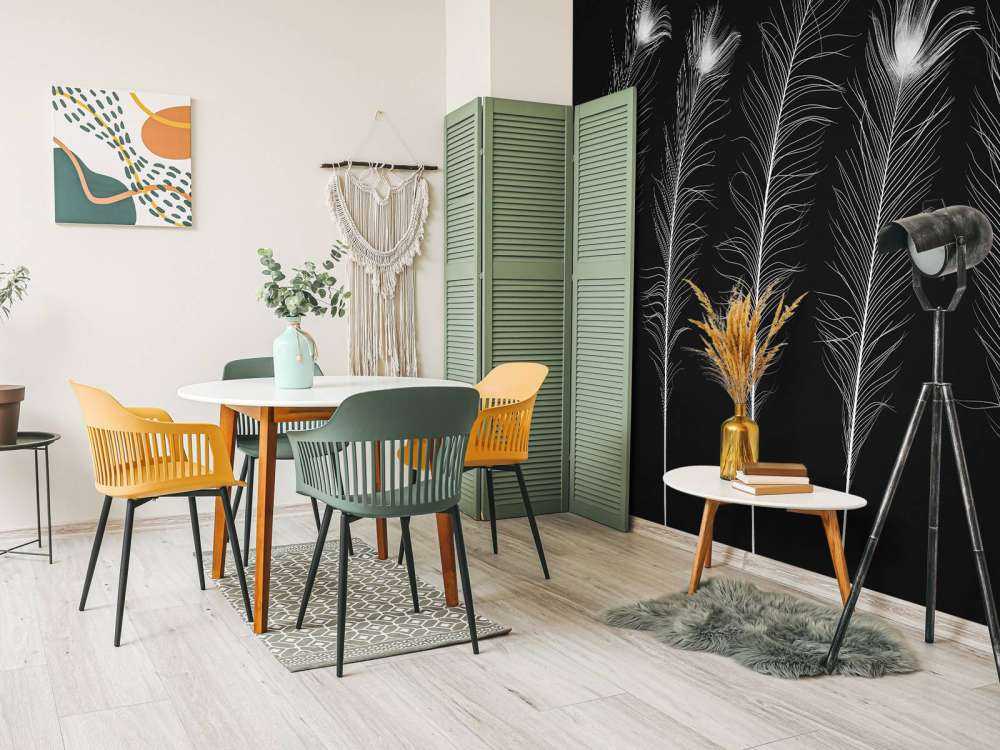 White peacock feathers