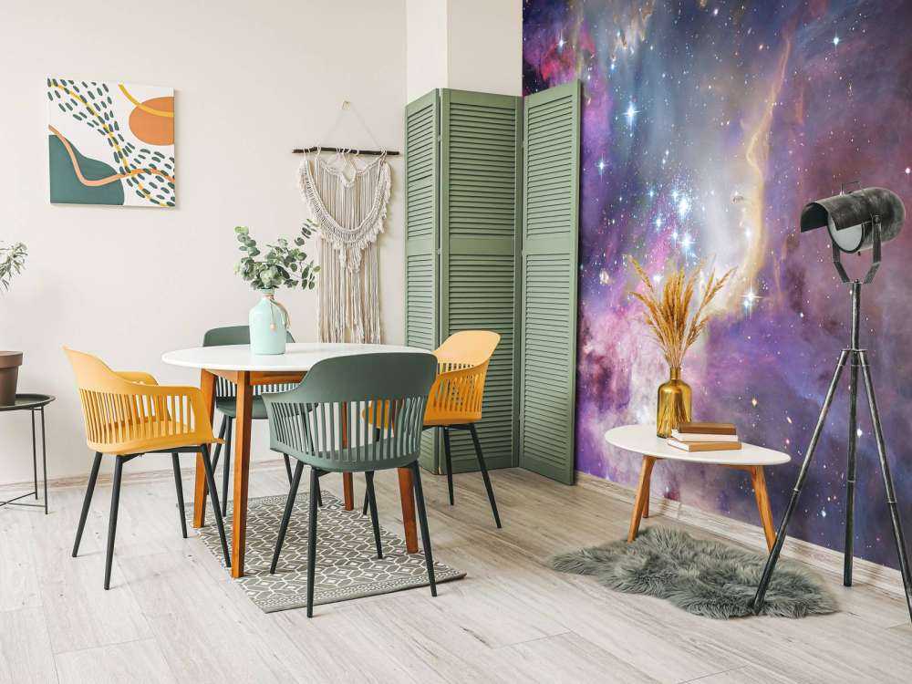 Galaxy in space