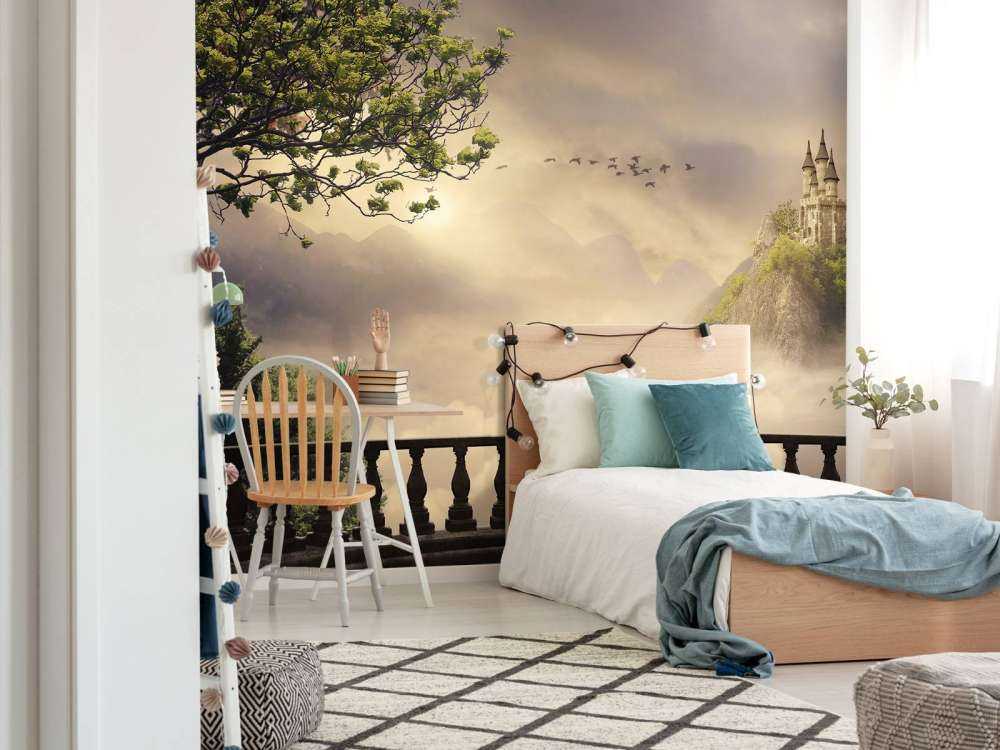 Castle on the mountain