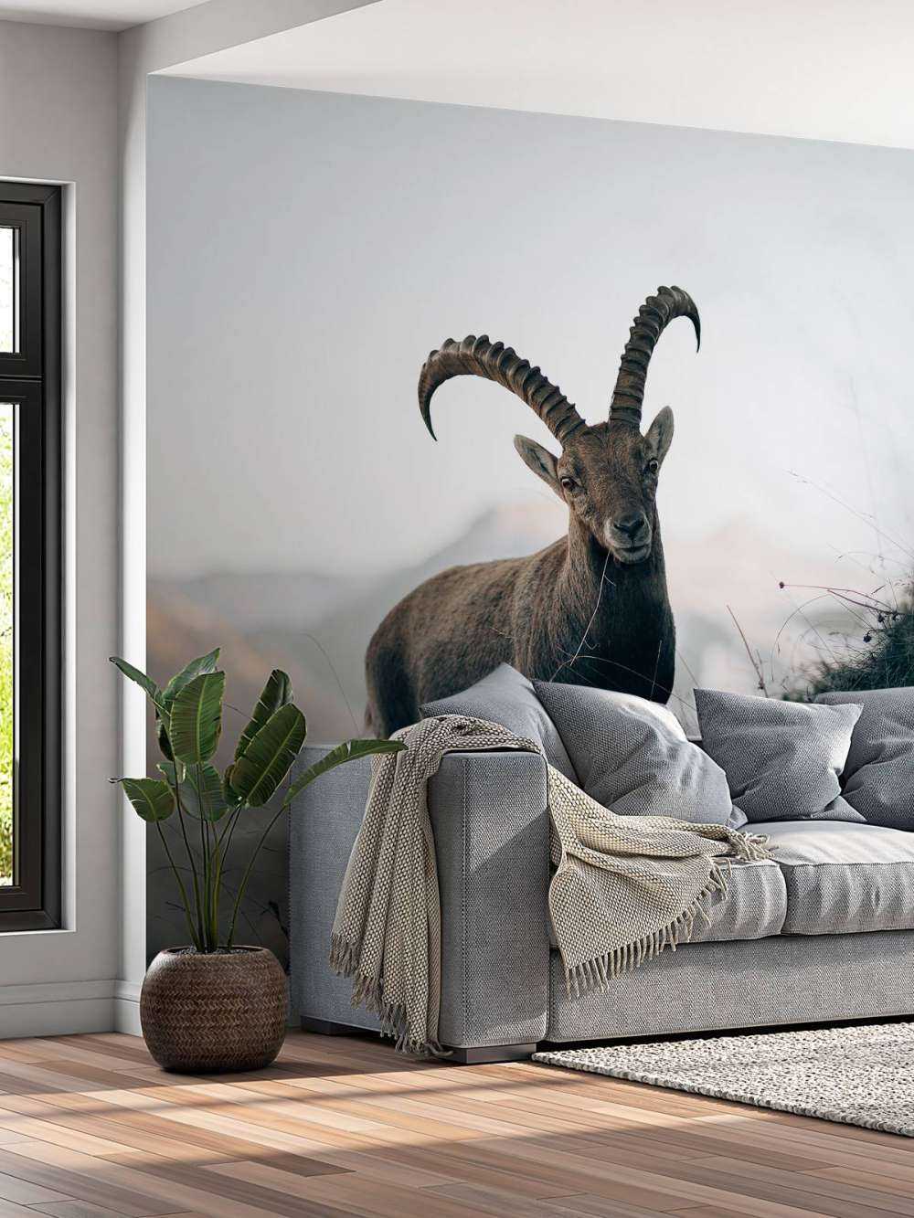 Capricorn in the mountains