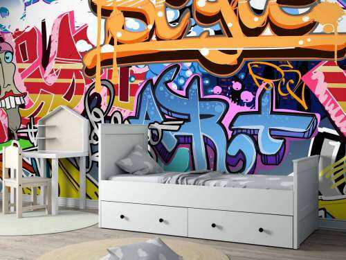 Graffiti text 