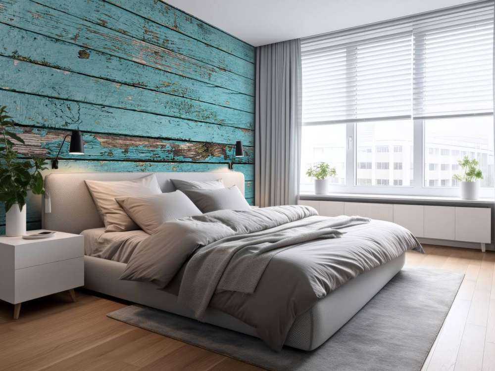 Blue wood