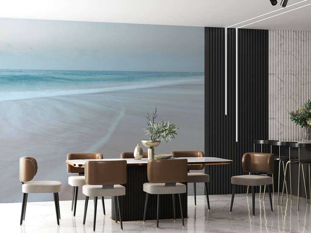 Breakers at the beach