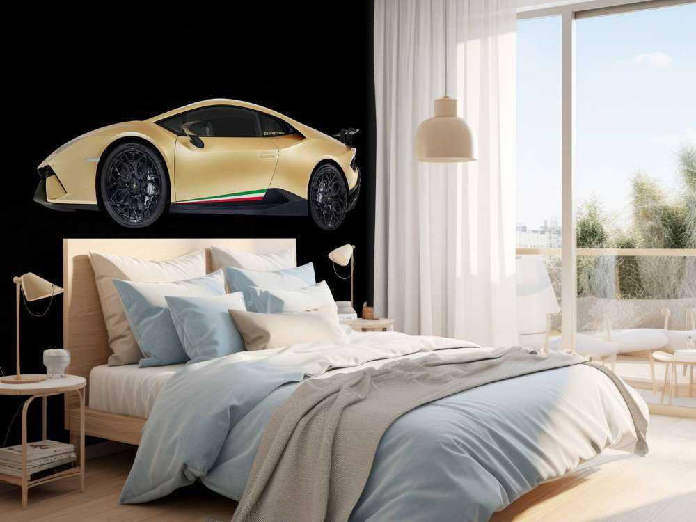 Lamborghini Huracán - Side, black