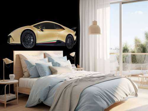Lamborghini Huracán - Side, black